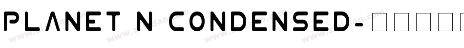 Planet N Condensed字体转换